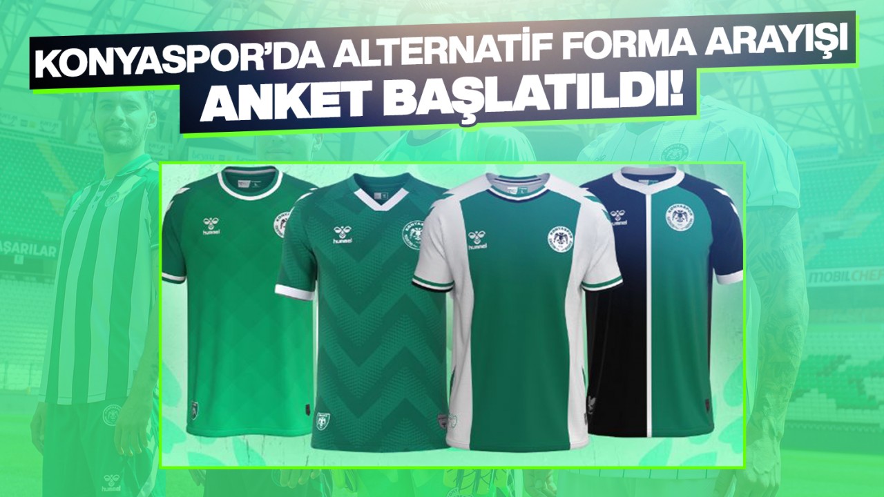 Konyaspor Taraftarlarına Alternatif Forma Anket Çalışması Başlatıldı