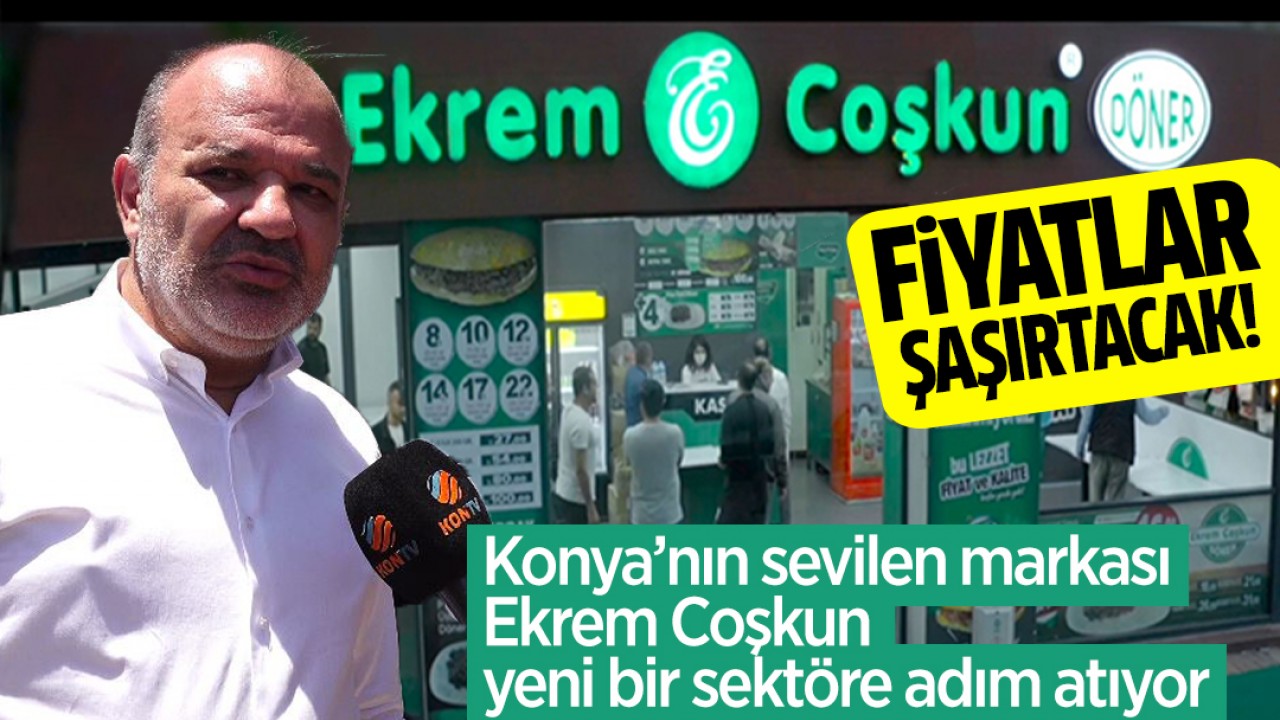 Ekrem Coşkun Dondurma Sektörüne Giriyor: Konyalıların Damak Tadına Yeni Bir Lezzet