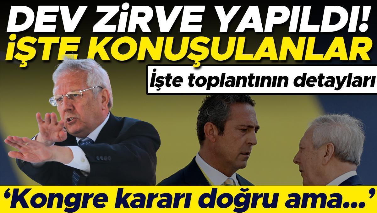 Aziz Yıldırım'dan Ali Koç'a Seçim Tavsiyesi: 