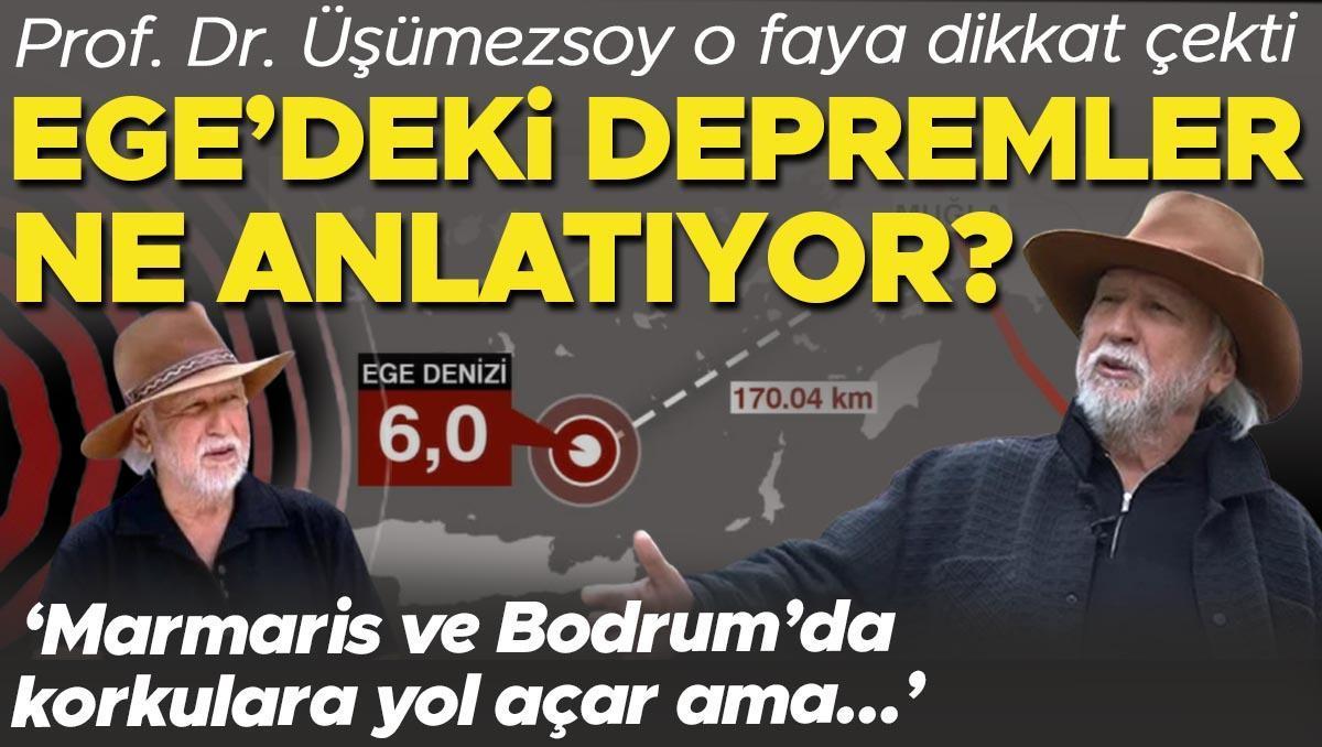 Ege Denizi'nde 6 Büyüklüğünde Deprem: Uzmanlar Marmaris ve Bodrum'u Uyardı