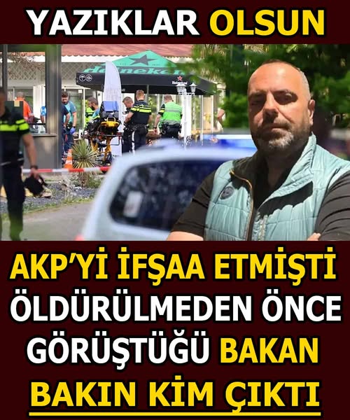 Öldürülmeden Önce Görüştüğü Bakan Açıklandı