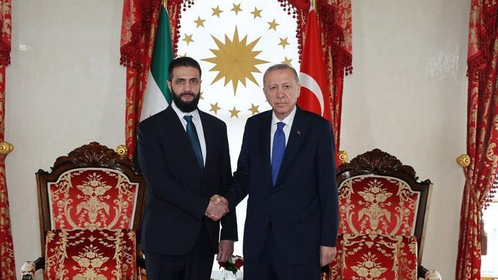 Dolmabahçe'de Tarihi Zirve: Erdoğan ve Şara Bir Araya Geldi