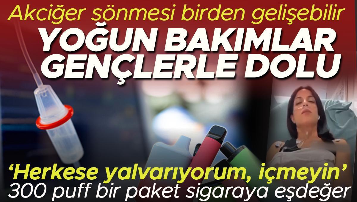 Akciğerleri Aniden Söndüren Elektronik Sigaralar Yoğun Bakımları Doldurdu