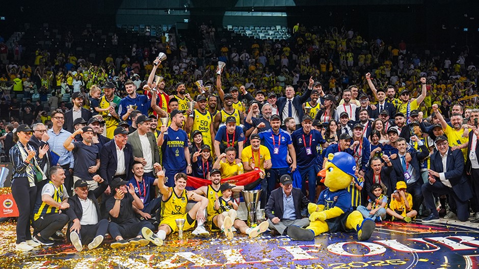 Fenerbahçe Beko EuroLeague Şampiyonu Oldu