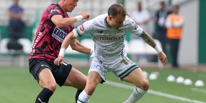 Konyaspor Evinde Serisini Bozdu