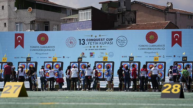 13. Uluslararası Fetih Kupası'nda Okçuluk Heyecanı Sürdü