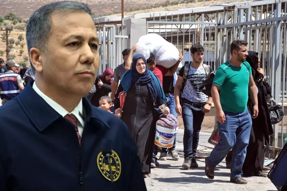İçişleri Bakanlığı: Suriye'ye Dönüşlerde Yeni Rakamlar Açıklandı