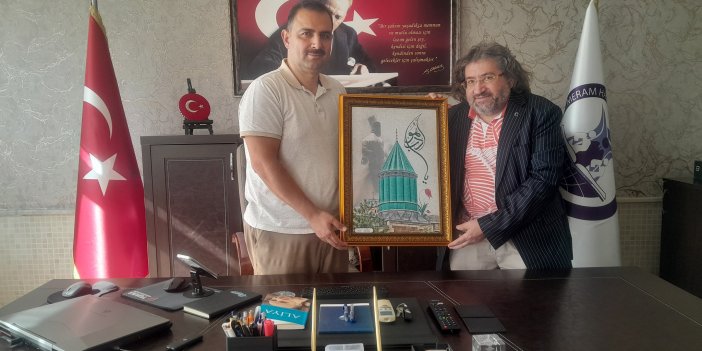 Konya'da Günaydan'dan Sarıcaya Ziyareti