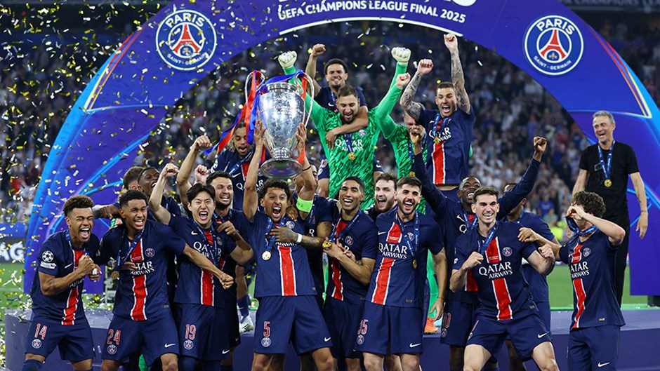Şampiyonlar Ligi'nde Tarihi Başarı: PSG İlk Kez Şampiyon Oldu