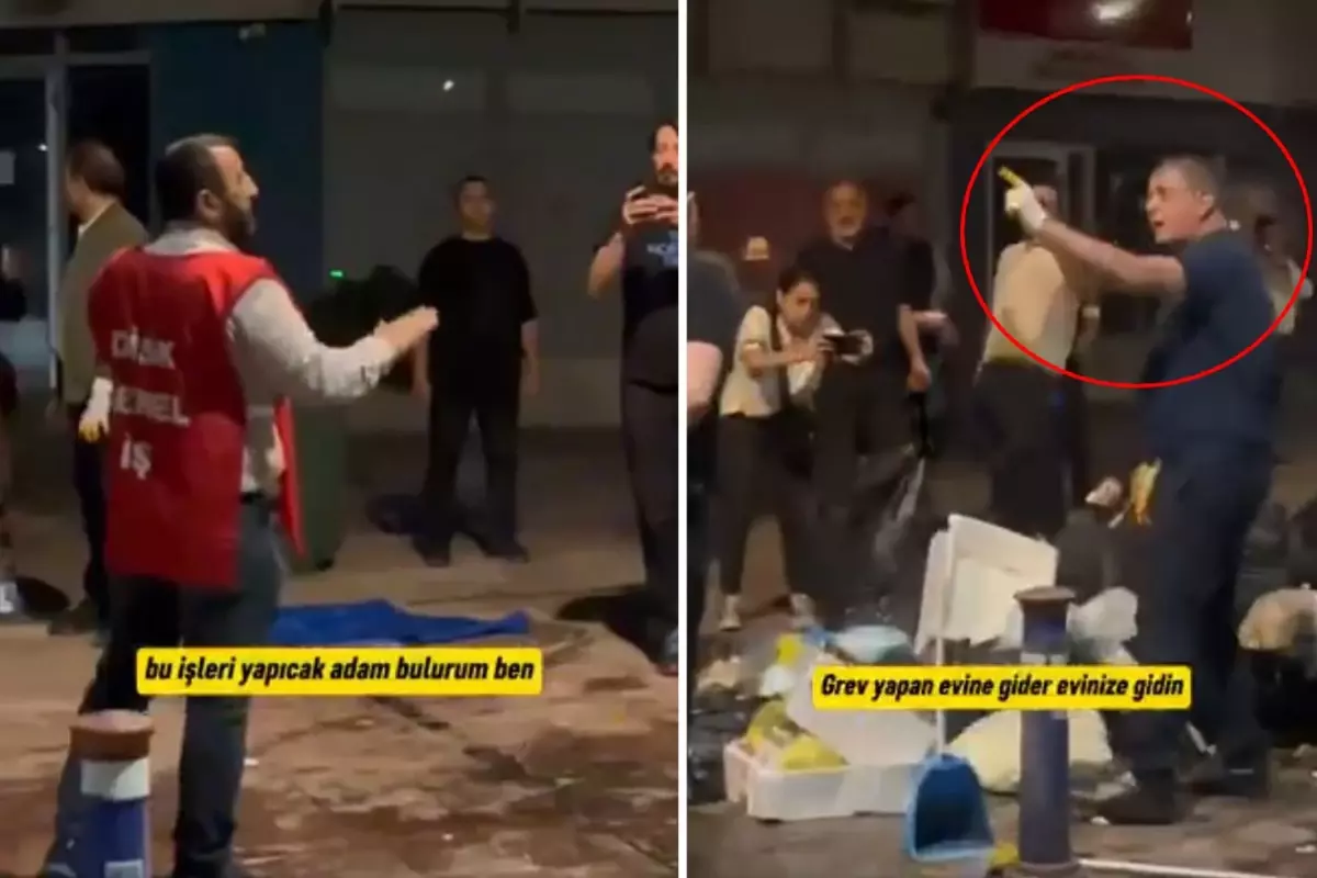 İzmir'de Belediye Başkanı Grevdeki İşçilere Sert Açıklamalar Yaptı