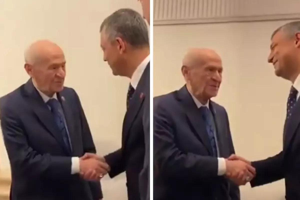 TBMM'de Bahçeli ve Özel Arasındaki Diyalog Dikkat Çekti