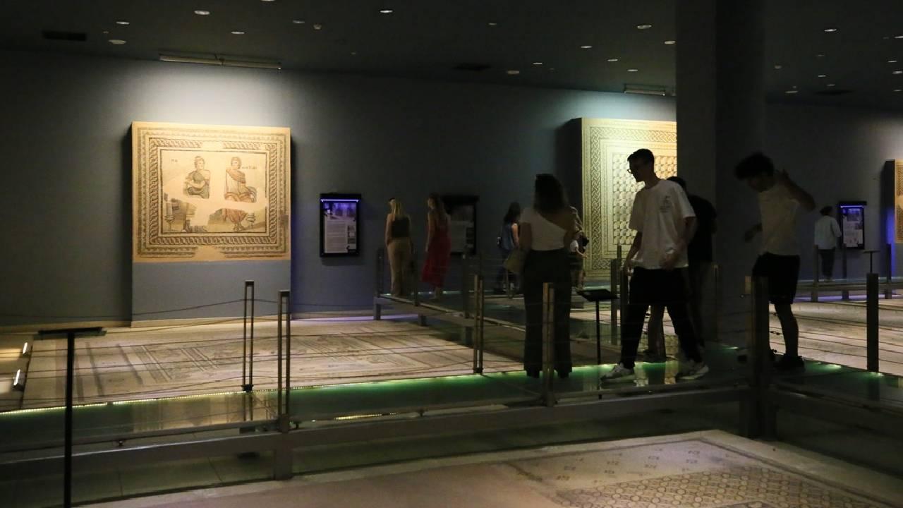 Zeugma Mozaik Müzesi'nde Kurban Bayramı Yoğunluğu