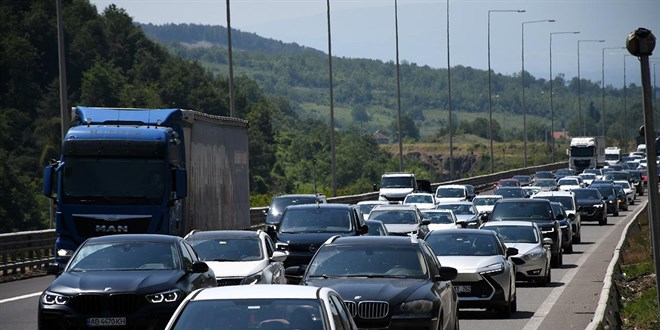 Kurban Bayramı Sonrası İstanbul'a Dönüşlerde Tekirdağ'da Yoğunluk