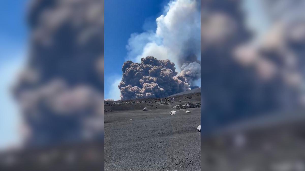 Etna Yanardağı Patladı: Turuncu Alarm Verildi, Bölgede Panik
