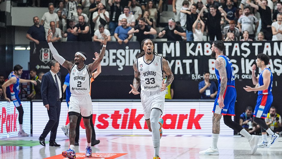 Beşiktaş Fibabanka, Anadolu Efes’i Mağlup Ederek Seriyi Eşitledi