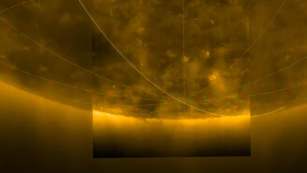Solar Orbiter'dan Güneş'in Güney Kutbu'nun İlk Görüntüleri Geldi