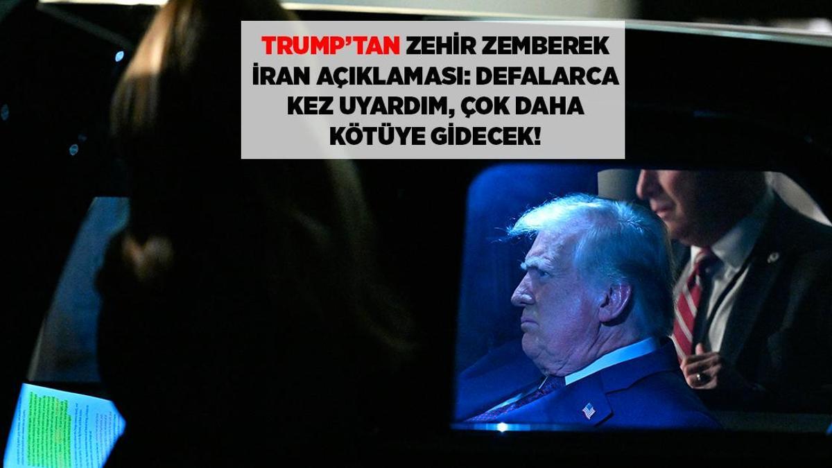 Trump İran'ı Uyardı: İsrail Saldırılarına Karşı Yeni Tehdit