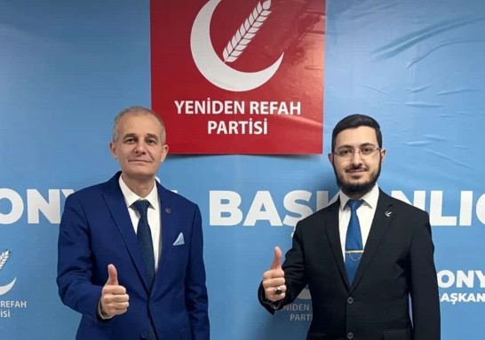 Yeniden Refah Partisi Konya İl Gençlik Kolları Başkanlığına Yeni Atama Yapıldı