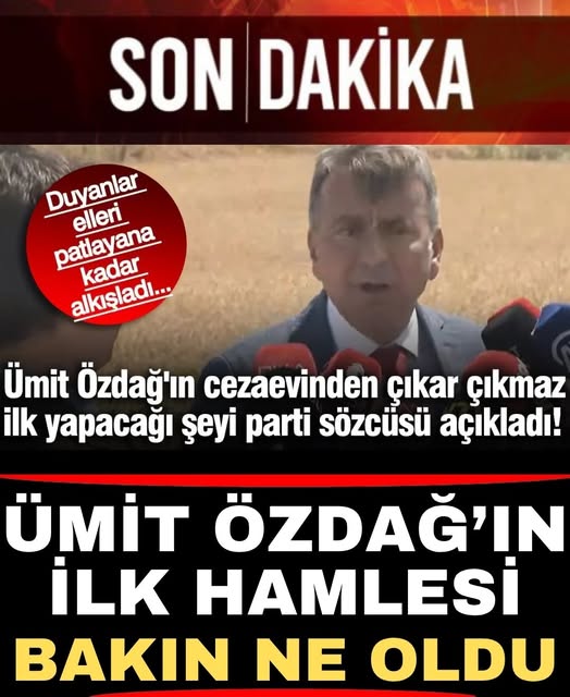 Ümit Özdağ Serbest Kaldı: İlk Açıklama ve Partili Tepkiler
