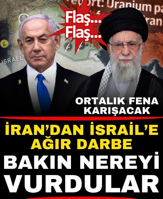 İran İsrail'e Karşı Ağır Saldırı Düzenledi: Hedefler Belirlendi