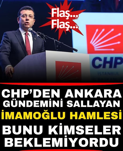 CHP'den İmamoğlu İçin Sürpriz Plan: Yerel Seçim Stratejisinde Yeni Dönem