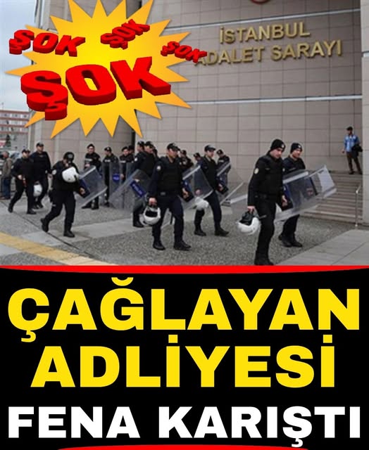 Çağlayan Adliyesi'nde Olay Çıktı: Detaylar Gelişiyor