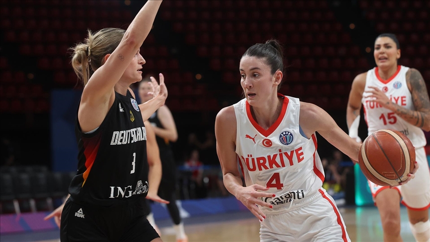 A Milli Kadın Basketbol Takımı, Avrupa Şampiyonası Klasman Maçında Almanya'ya Boyun Eğdi