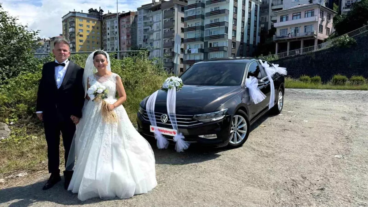 Rizeli Faruk, Endonezyalı Sevgilisiyle Rize'de Evlendi
