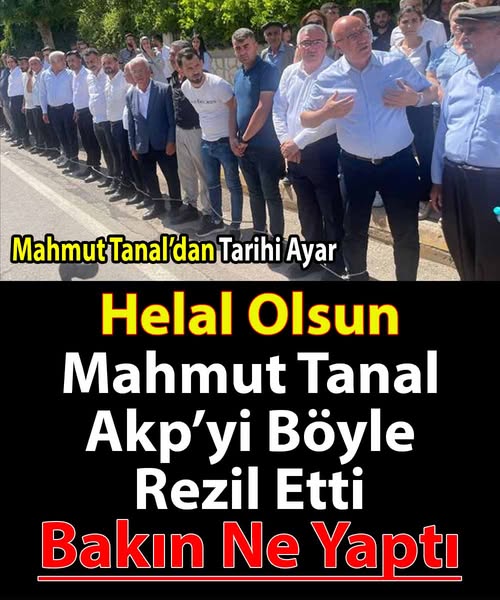 Mahmut Tanal'dan AKP'ye Sert Eleştiri: Detaylar Ortaya Çıktı