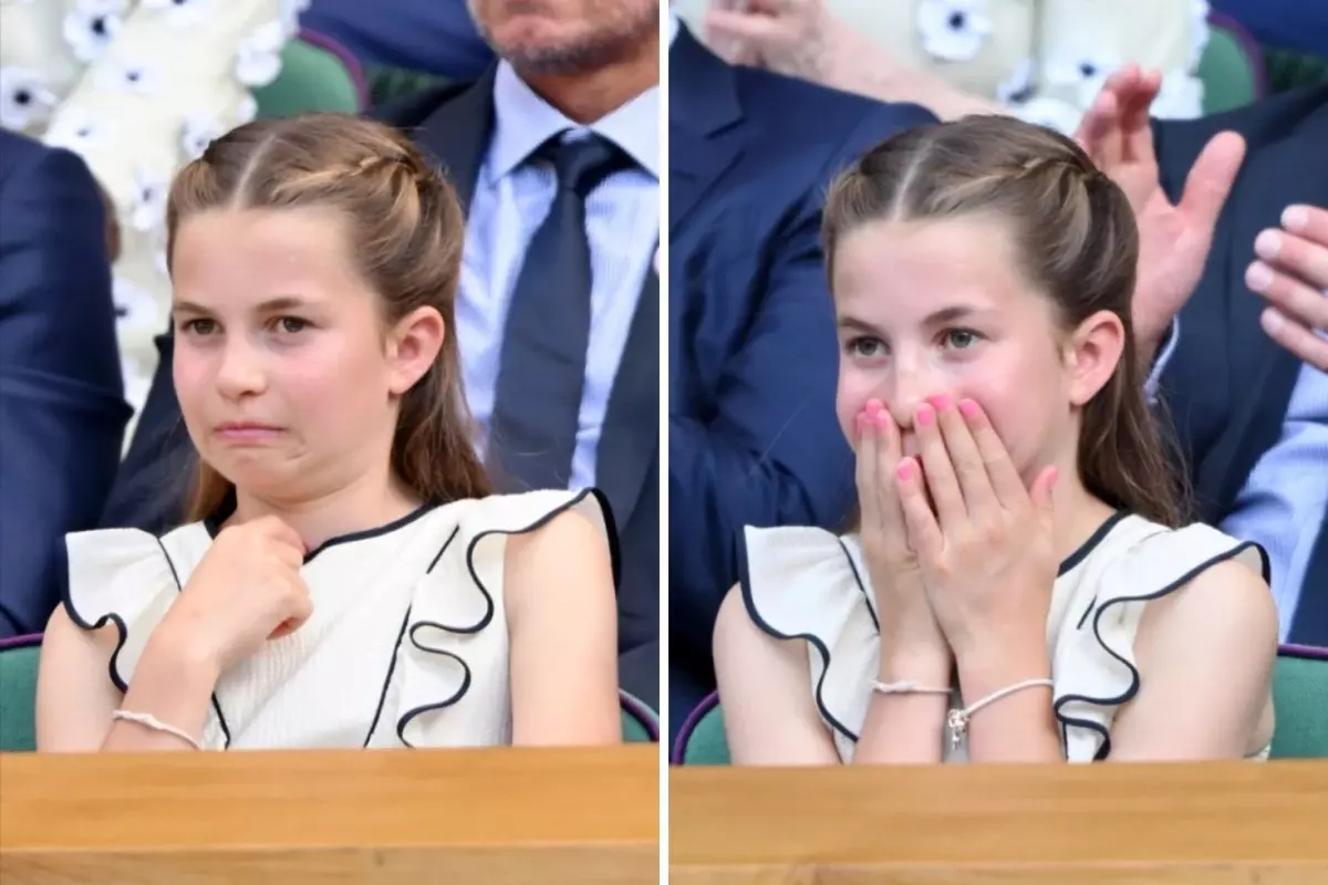 Prenses Charlotte Wimbledon Finalinde Sympatik Hareketleriyle Göz Kamaştırdı