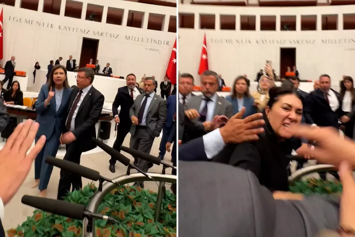 TBMM'de Zeytinlik Yasası Görüşmelerinde Arbede Çıktı