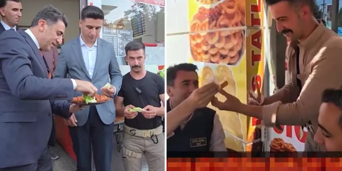 Tunceli Valisi Çiğ Köfteyi Unuttu, Esnaf Ziyaretini Tatlıya Bağladı