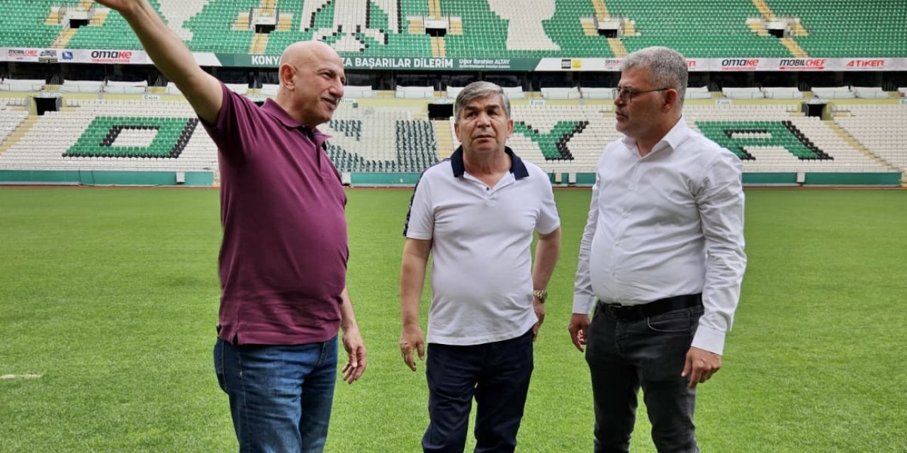 Konyaspor Stadyumu'nda Yeni Sezon Güvenlik İncelemesi Yapıldı