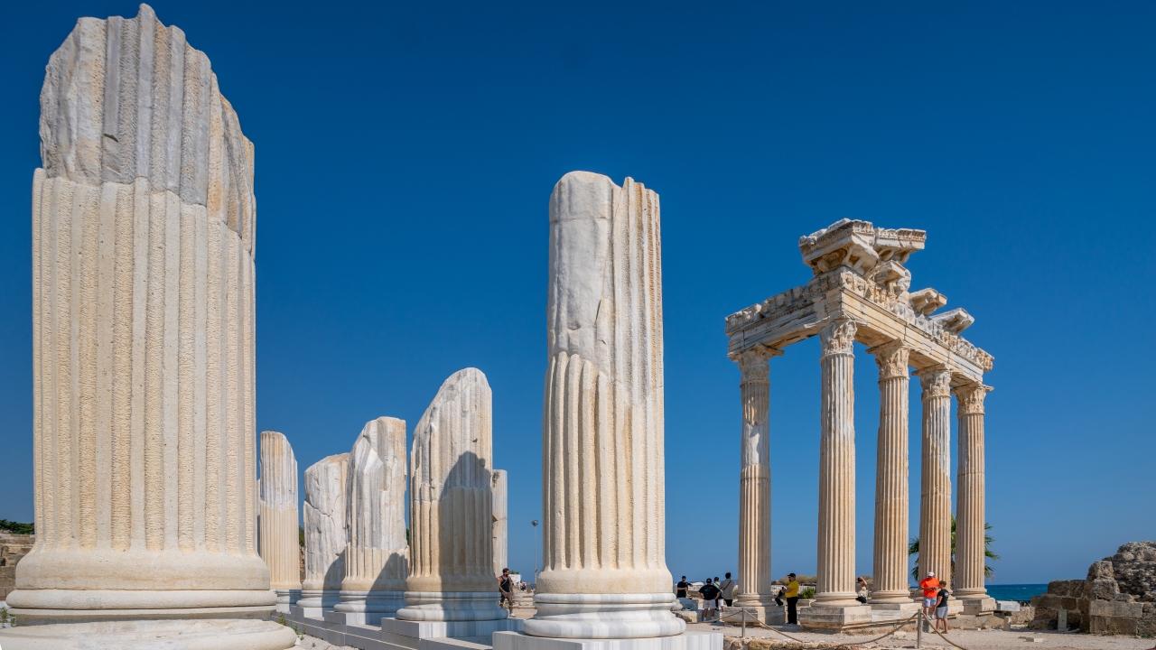 Side Athena Tapınağı 40 Yıl Sonra Yenilendi