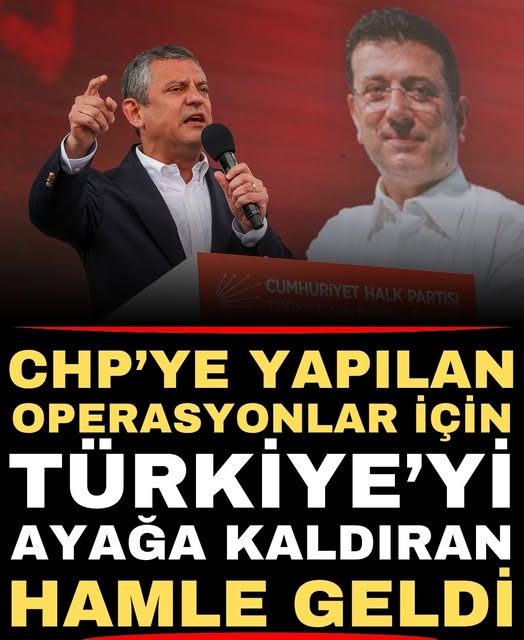 CHP'den Siyasi Arenada Beklenmedik Hamle