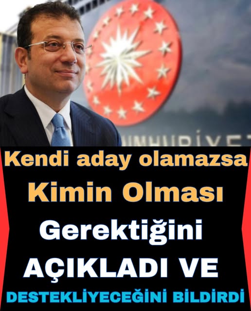 Ekrem İmamoğlu, Cumhurbaşkanı Aday Adaylığı Başvurusunu Yaptı